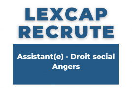 Image de Le Cabinet LEXCAP recrute à Angers !